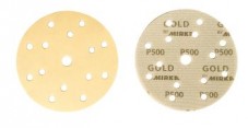 Шлиф мат на бум основе липучка GOLD 150мм 6+1 отв P500