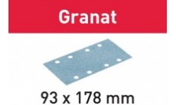 Шлифовальные листы STF 93X178 P80 GR/50 Granat