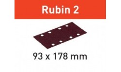 Шлифовальные листы STF 93X178/8 P40 RU2/50 Rubin 2