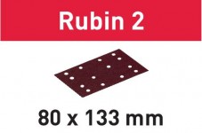 Шлифовальные листы STF 80X133 P180 RU2/10 Rubin 2