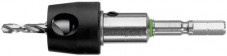 Сверло-зенкер CENTROTEC с ограничителем глубины Ø 3,5 мм