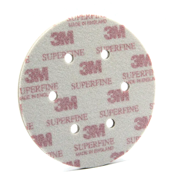 3M Мягкий шлифовальный круг Hookit Superfine, 150мм, 6 отв