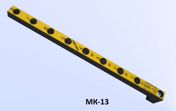  МК-13 Мебельный кондуктор укороченный для плоскости под стяжки-евровинты , система «32»