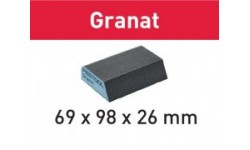 Шлифовальная губка 69x98x26 120 CO GR/6 Granat