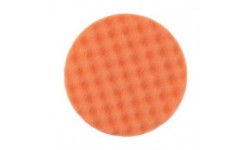 Рельефный поролоновый полировальный диск 150x25мм, оранжевый  2 шт. в упаковке