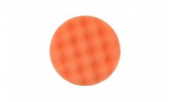 Рельефный поролоновый полировальный диск 85мм, оранжевый  2 шт. в упаковке