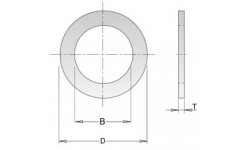 Кольцо переходное 30-20x1,4мм для пилы