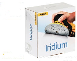  Шлиф мат на бум основе липучка IRIDIUM 125мм 89 отв 500